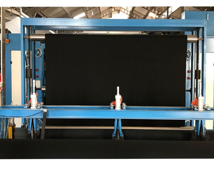 Línea de producción de cuero artificial